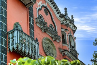 Guatemala, Guatemala City, Iglesia Yurrita, Yurrita Church in Guatemala city historic center,