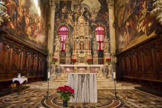 Church of San Sebastiano in Venice on a sunny day in winter, Italy, Europe