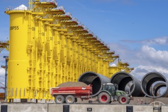 SIF Offshore Foundaitons, production of foundations, monopiles, for offshore wind turbines, the