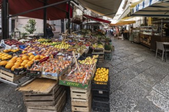Market in Palermo, Sicily, Italy, Europe
