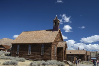 Bodie, California - The Methodist Church at Bodie State Historic Park. The park preserves the