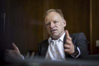 Clemens Fuest, President of ifo, Institute for Economic Research, recorded during an interview