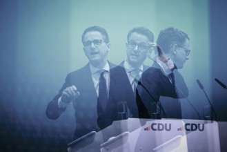 Carsten Linnemann, Deputy Chairman of the CDU, recorded at the CDU Germany 2024 party conference in