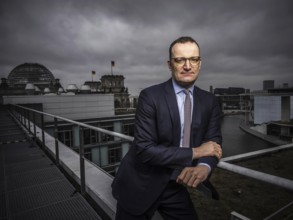 Jens Spahn (Member of the Bundestag, CDU) on 21 February 2024 at the Jakob-Kaiser-Haus at the