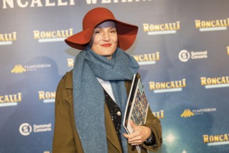 Vicky Krieps at the premiere of the 20th Original Roncalli Christmas Circus in Berlin's Tempodrom