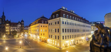 The Taschenbergpalais was built from 1705 as a baroque aristocratic palace in Dresden. After its