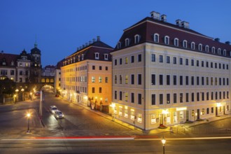 The Taschenbergpalais was built from 1705 as a baroque aristocratic palace in Dresden. After its