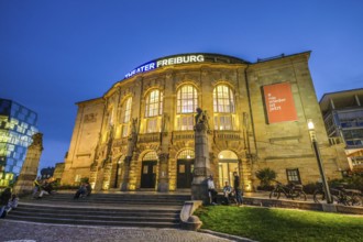 Theatre, Bertoldstraße, Freiburg im Breisgau, Baden-Württemberg, Germany, Europe