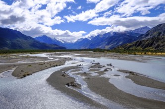 El Chaltén, Patagonia, Argentina, Las Vueltras River in the Parque Nacional Los Glacieres. El
