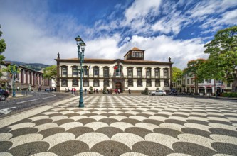 City Hall, Praca do Municipio, Funchal, Madeira, Portugal, Europe