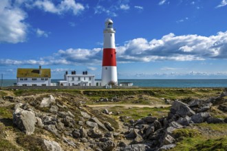 Portland Bill Lighthouse, Portland Bill, Isle of Portland, Dorset, England, United Kingdom, Europe
