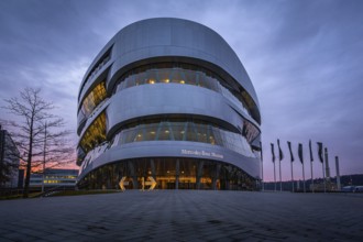 Mercedes-Benz Museum, Stuttgart, Baden-Württemberg, Germany, Europe