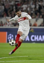 Deniz Undav VfB Stuttgart (26) Action on the ball Champions League, MHPArena, MHP Arena Stuttgart,