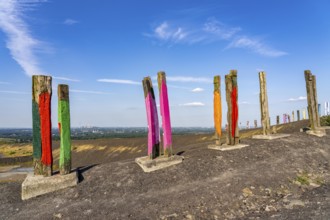 The Haniel spoil tip, 185 metre high spoil tip at the Prosper Haniel mine, which was closed in
