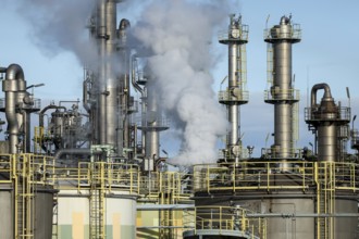 Oberhausen, North Rhine-Westphalia, Germany, industrial plant in the chemical park, OQ Chemicals