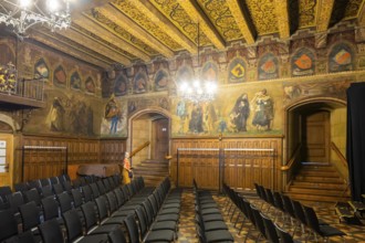 The Old Town Hall in Göttingen was built in several phases from 1270 and was the seat of the