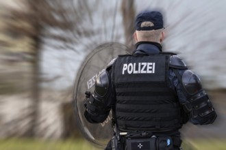 Policeman protective equipment