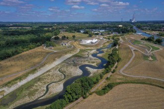 Recklinghausen, Castrop-Rauxel, North Rhine-Westphalia, Germany, EMSCHERLAND construction project,
