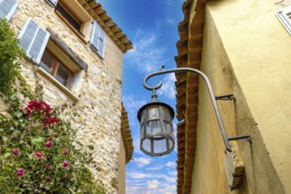 France, French Riviera, Eze Village scenic views and old town streets, Europe