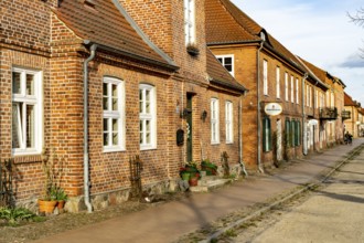 The Schlossstrasse in Ludwigslust, Mecklenburg-Vorpommern, Germany, Europe
