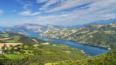 France, French Maritime Alps, region Provence-Alpes-Côte d'Azur, Département Haute Alpes, lake