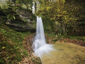Linner, waterfall, Linn, Canton Aargau, Switzerland, Europe