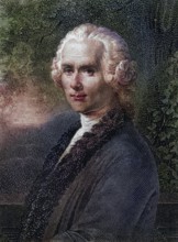 Jean-Jacques Rousseau (born 28 June 1712 in Geneva, died 2 July 1778 in Ermenonville near Paris)