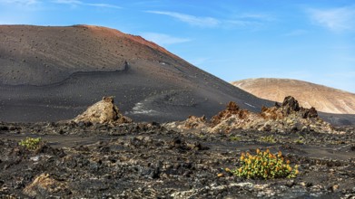 2016, Timanfaya National Park, Lanzarote, Fire Mountains of Timanfaya National Park, Montanas del