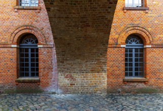 Citadel in Berlin-Spandau, Italian courtyards, Berlin, Germany, Europe