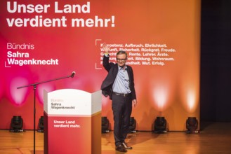 Thomas Geisel, MEP. Election event of the Alliance Sahra Wagenknecht party for the 2025 Bundestag