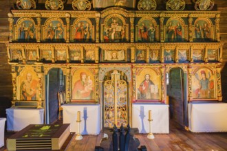 Open-air museum Stará Lubovna, Slovakia Wooden church of the Archangel Michael