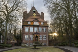 Ritzebüttel Castle, Brick Gothic, Monument, Cuxhaven, Lower Saxony, Germany, Europe