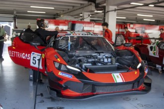 10 May 2024, Hockenheimring Germany : Free practice of the International GT Open