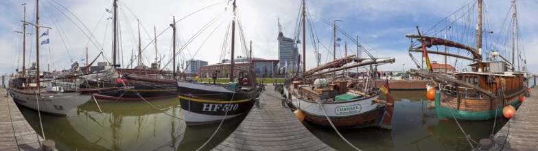 Harbour Panorama Bremerhaven Germany