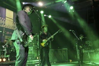 Pete Doherty and Carl Barât, singer of The Libertines live on European Tour 2025 at the