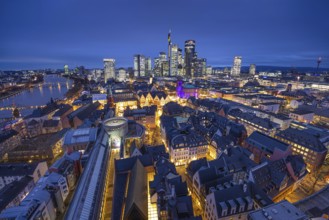 St Paul's Church in Frankfurt am Main will be illuminated in blue in the middle of the Christmas
