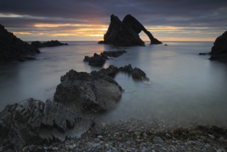 Bow Fiddle Rock, Scotland, Great Britain
