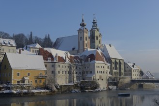 St. Michael's Church and Civil Hospital, Steyr, Upper Austria, Austria, Europe