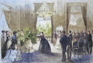 Visit of Empress Eugenie de Montijo, Maria Eugenia Ignacia Agustina de Palafox Portocarrero de
