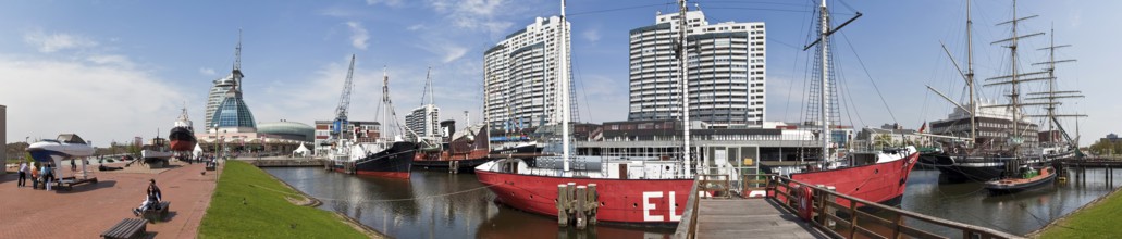 Harbour World Panorama Bremerhaven Germany