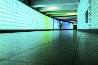 Passage under Essen's main railway station, connects entrances to the city and the main railway