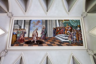 Ceiling painting, former Corvey Abbey and Castle, The Carolingian Westwork and the Civitas Corvey,