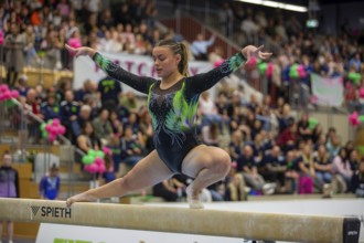 German Gymnastics League (Bundesliga) for woman, 1st competition day 2025 in Mannheim***Emma