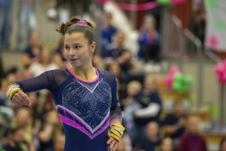 German Gymnastics League (Bundesliga) for woman, 1st competition day 2025 in Mannheim***Janoah