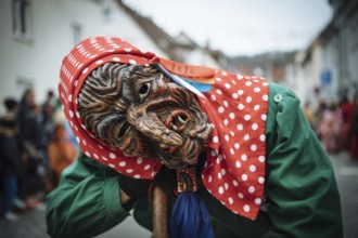 Witch, Narrensprung Ravensburg, Swabian-Alemannic carnival, Ravensburg, Upper Swabia,