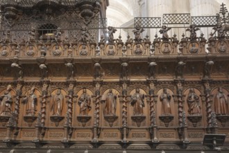 Choir stalls in the Cathedral of the Holy Cross over the Sea, Catedral de Santa Cruz sobre las