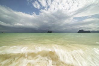 On the beach of Koh Ngai Island, Andaman Sea, Satun Province, Southern Thailand, Thailand, Asia