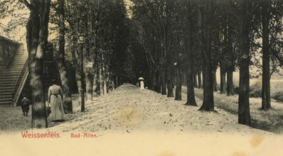 Historical postcard, picture postcard, digitally enhanced reproduction of an original from around
