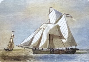 Germania, a North German research vessel that served as the main ship in the Second German North