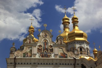 The Uspensky Cathedral, part of the monastery complex of the Kiev Cave Monastery, Holy Mary of the